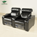 2021 New Design Black Leather Sofa Cinema Power Supply Recliner Best Recliners Theater Chair Sofa